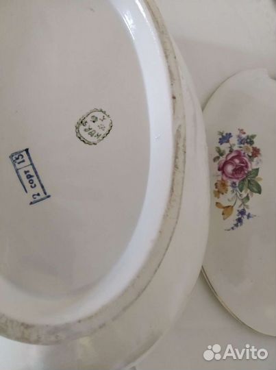 Гусятница/фарфор