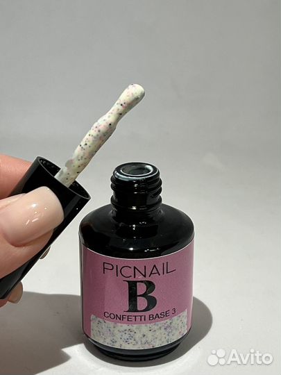 Комуфлирующая база с поталью picnail B