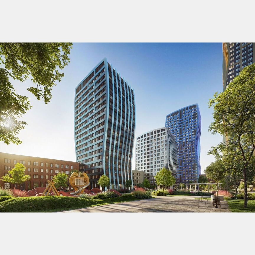 3-к. квартира, 64,7 м², 23/49 эт.