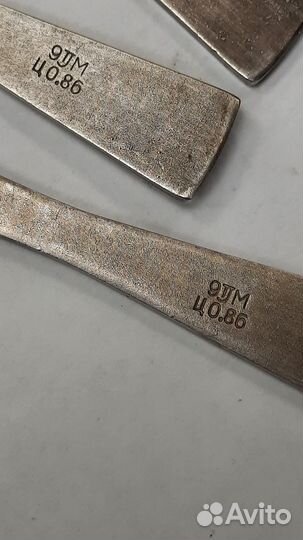 Набор чайных ложек мельхиор