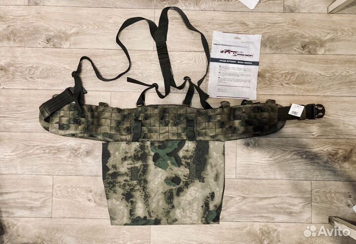 Пояс боевой ссо Воин/лямки плечевые/пятиточечник