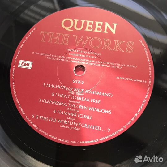 Виниловая пластинка Queen The Works