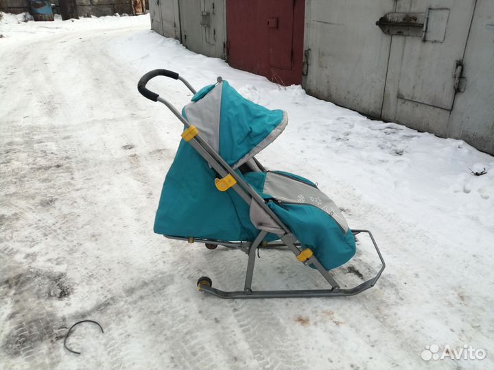 Детские санки коляска Б. У