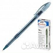 Ручка шар. 0.5, beifa, NanoSlick, ц/ч синий, масля