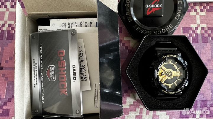 Часы Casio G-Shock GA-110GB-1AER