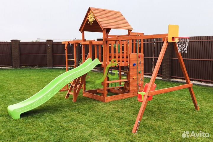Детская игровая площадка Крафт Pro 4