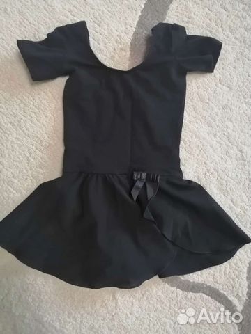 Гимнастический купальник с юбочкой 110-116 р