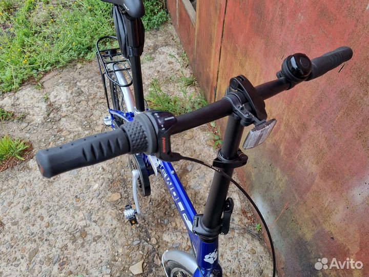 Складной велосипед dewolf route 3 20 2021