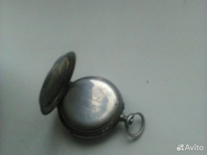 Корпус карманных часов серебро
