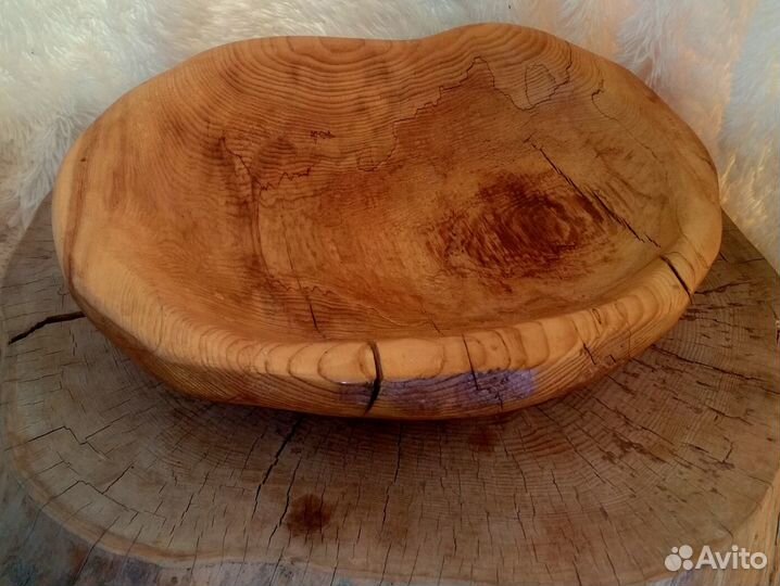 Поднос из дерева 45 см высота 11см