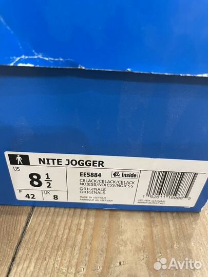 Кроссовки adidas nite jogger мужские