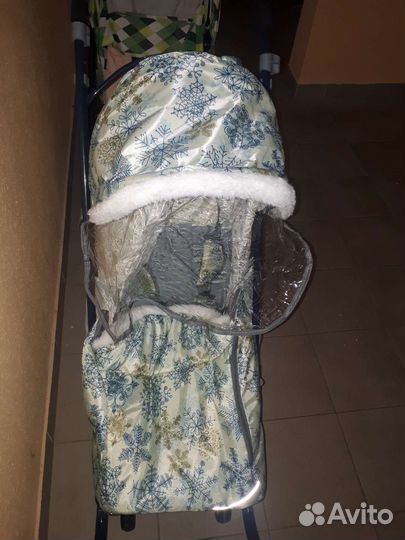 Коляска санки