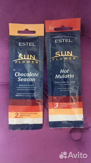 Крем для загара Estel 2 шт