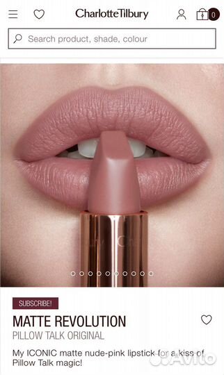 Charlotte Tilbury помады, карандаши для губ