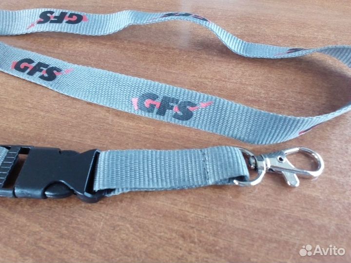 Шнурок GFS (тзк Женевы) для бейджа