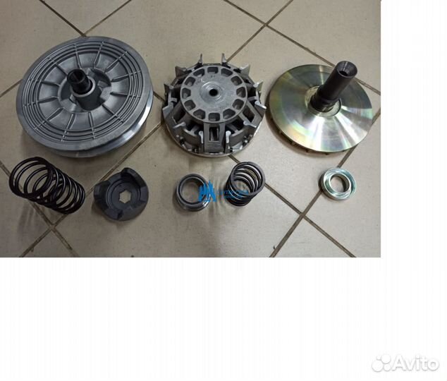 Вариатор Ведомый и Ведущий в сборе Stels Guepard