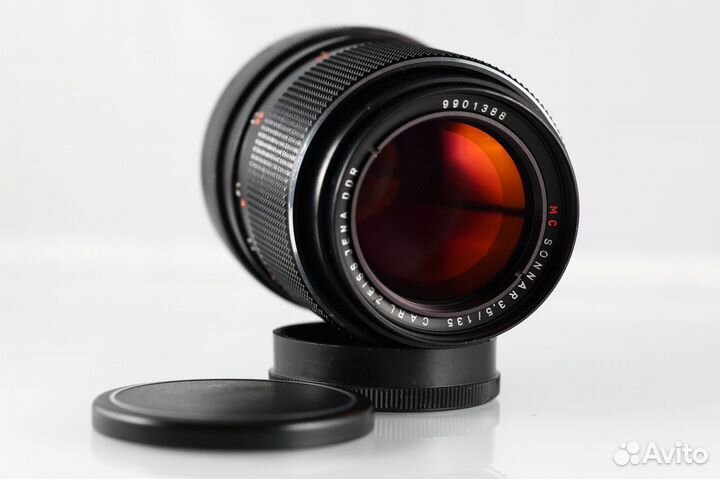 Объектив MC Carl Zeiss Jena Sonnar 135 mm f/ 3.5