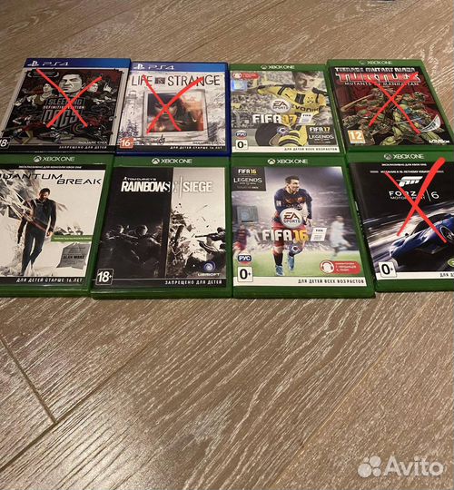 Игры на ps4 и Xbox One