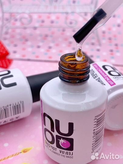 База, топ, дегидратор для ногтей Uno