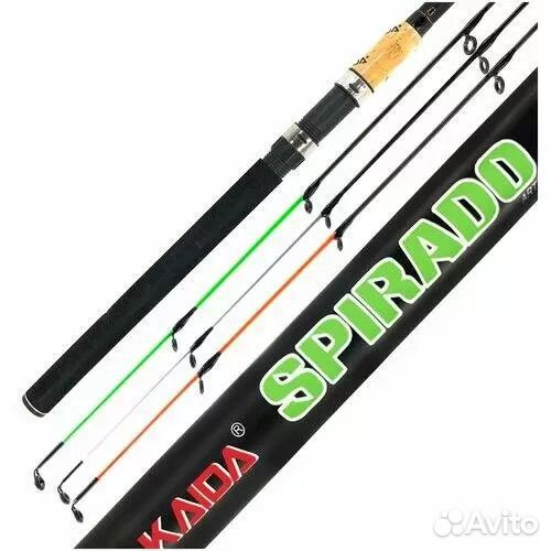 Фидер kaida spirado 60-150 гр 3,0 м