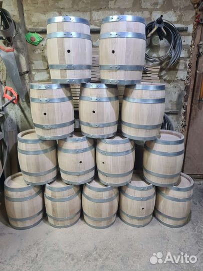 Бочка дубовая 5; 10; 15л. Апшеронский дуб