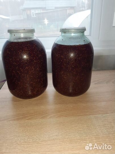 Домашнее варенье из земляники малины