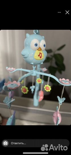 Музыкальный мобиль на кроватку