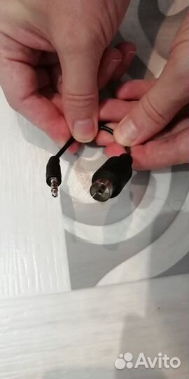 Переходник тв.мини-джек