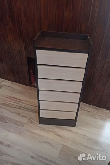 Компактная тумба для обуви в прихожую Венге