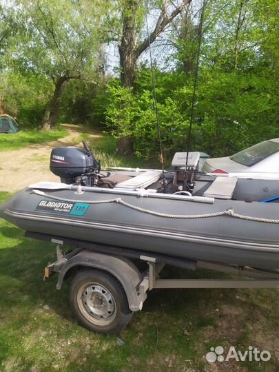Комплект лодка+мотор+прицеп