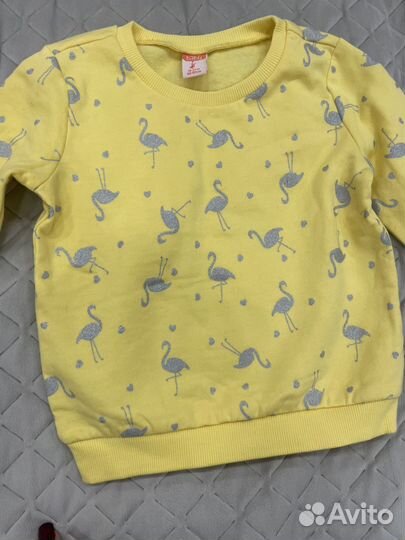 Свитшот для девочки размер 86-92