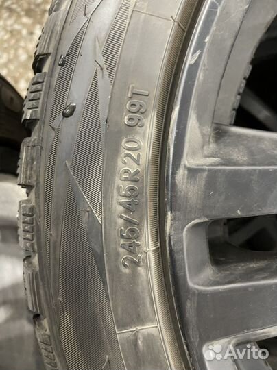 Колеса 5x120 зимние разноширокие