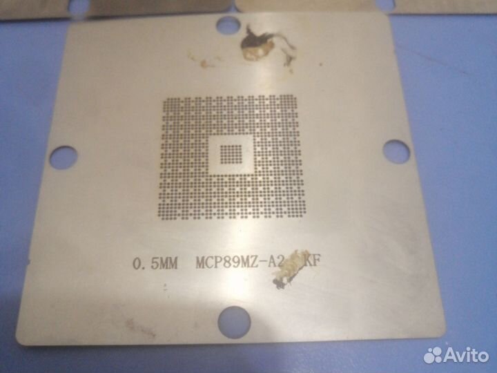 BGA трафареты для реболлинга чипов