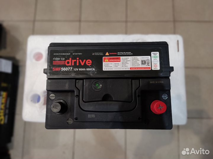 Drive 60 Ah Аккумулятор автомобильный
