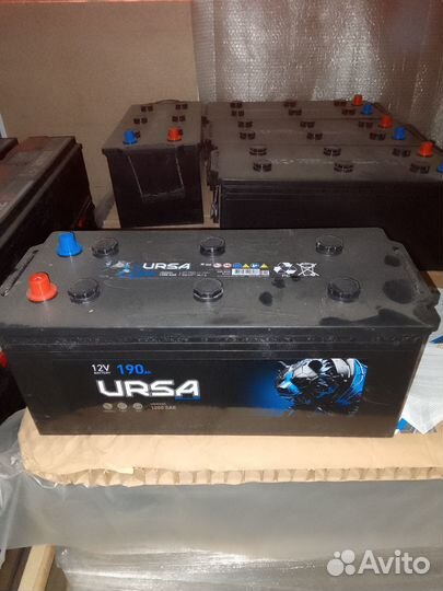 Аккумулятор ursa Professional 12V 190 Ah 1200А