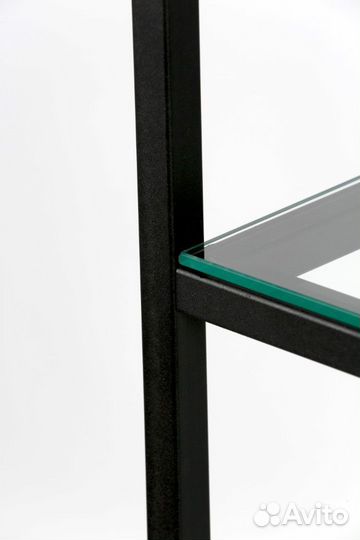 Стеллаж для одежды в стиле Лофт aс22120-09-Ч со ст