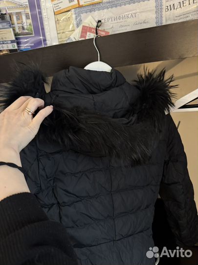 Пуховик с капюшоном