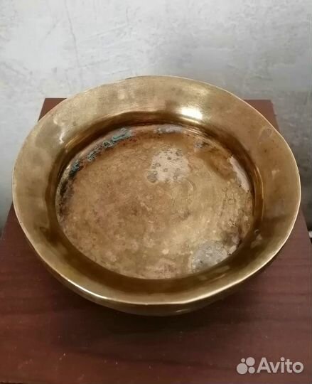 Ваза пепельница латунь