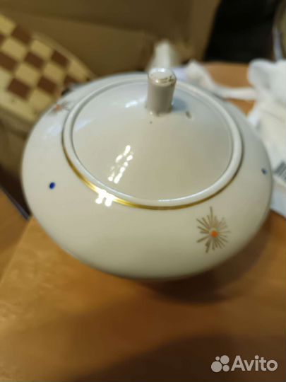 Сахарница фарфор СССР