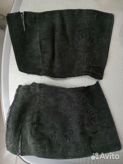 Натуральная кожа куски, замша натуральная