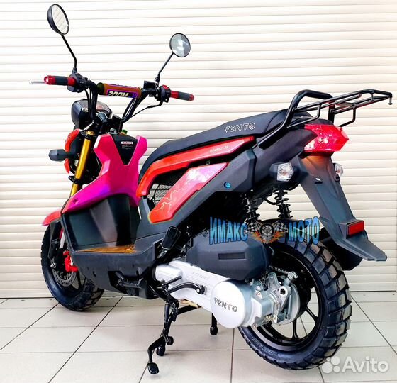 Скутер Vento Naked 49cc (150) red