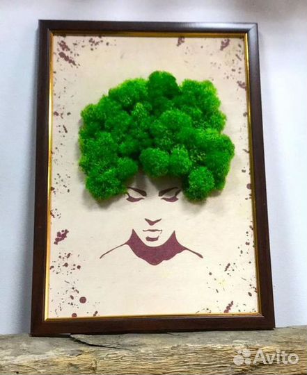 Мох,картина