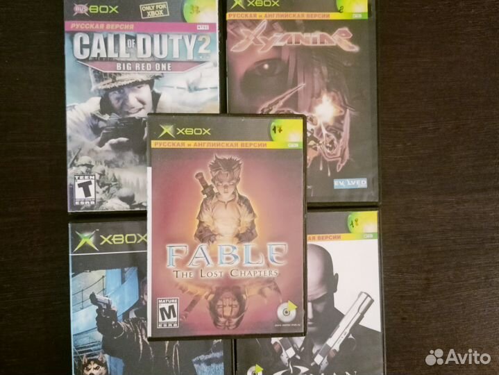 Диски на Xbox Original