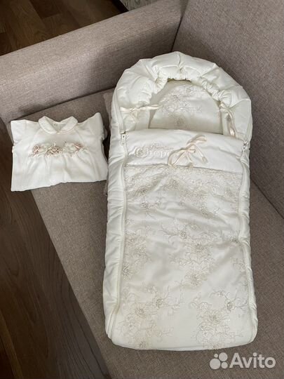 Конверт на выписку для девочки Premium Chepe