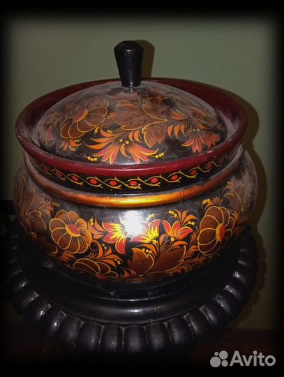 СССР Горшок, Хохлома