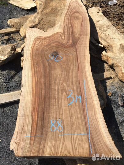 Доска слэб стол Клен