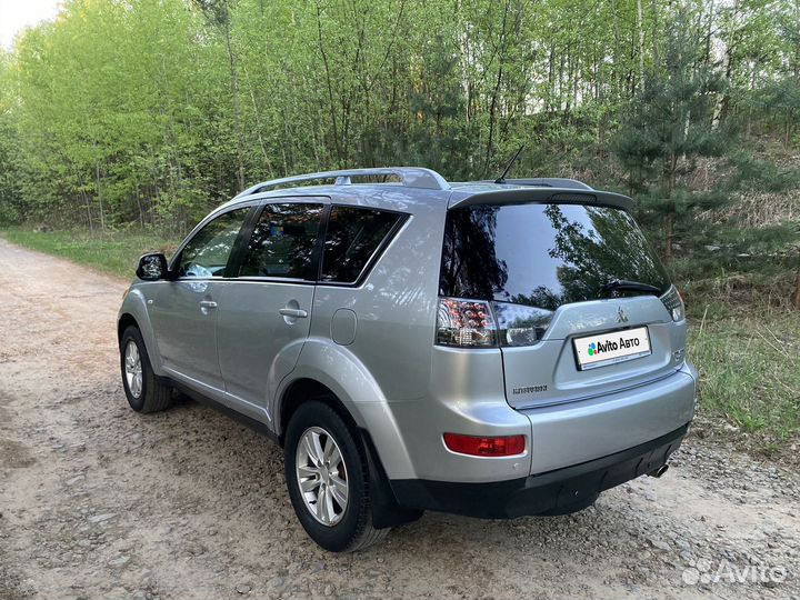 Mitsubishi Outlander 2.4 CVT, 2008, 206 000 км