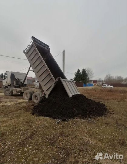 Песок щебень земля торфогрунт и т.д