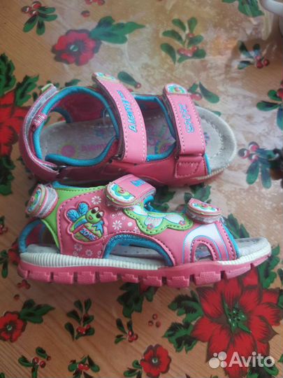 Босоножки для девочки 24 размер