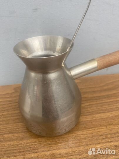 Турка Отечественная,латунная с ложечкой